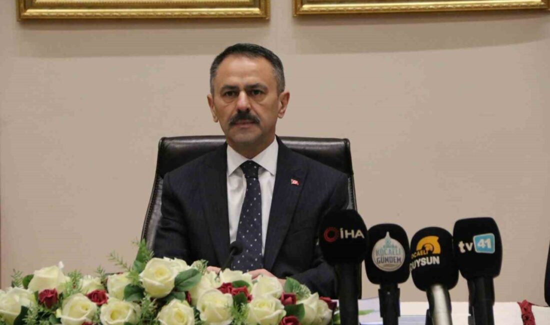 Kocaeli Valisi İlhami Aktaş, kentte şubat ayında gerçekleştirilen güvenlik operasyonlarında