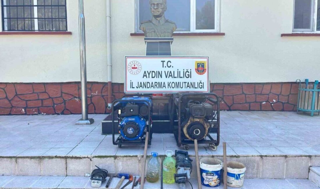 Aydın’ın Koçarlı ilçesinde kaçak kazı yaptıkları tespit edilen 6 şüpheli