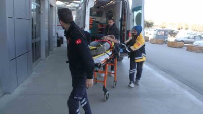 Konya’nın Beyşehir ilçesinde inşaattan düşen işçi yaralandı. Olay, Beyşehir’in Bahçelievler