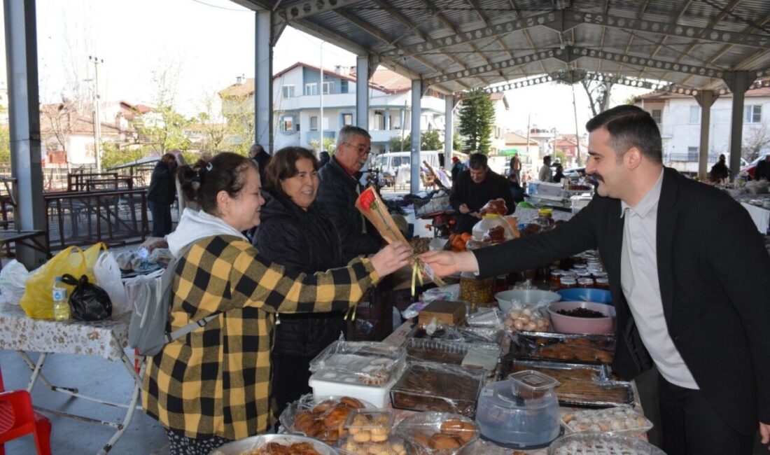 Muğla’nın Köyceğiz ilçesinde Kaymakam Mert Kumcu üretici kadınların 8 Mart