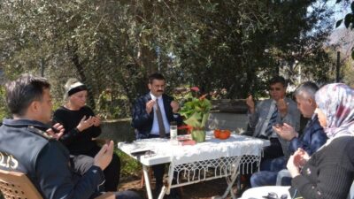 Muğla’nın Köyceğiz ilçesinde Kaymakam Mert Kumcu şehit ailelerini, Gaziler ve