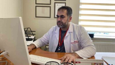 Diyarbakır’da, Dicle Memorial Hastanesi Fizyoterapi ve Rehabilitasyon Bölümünden fizyoterapist Sefer