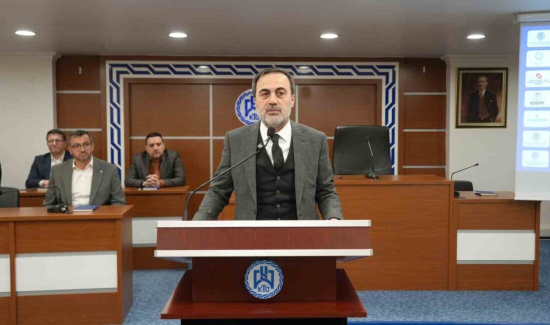 Cumhurbaşkanlığı Strateji ve Bütçe Başkan Yardımcısı Kutluhan Taşkın, Konya Ticaret