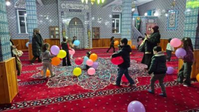 Eskişehir Yeni Mahalle Camii’nde 4-6 Kur’an kursuna giden öğrenciler için