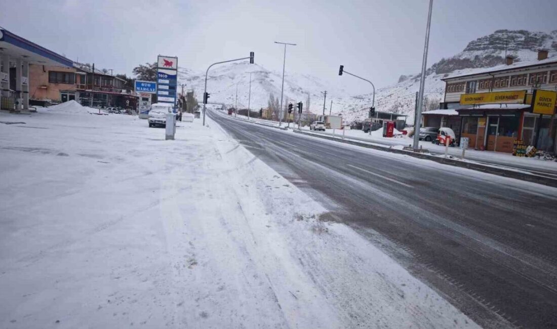 Malatya’da yüksek rakımlı kırsal bölgelerde kar yağışı etkili olurken, yer