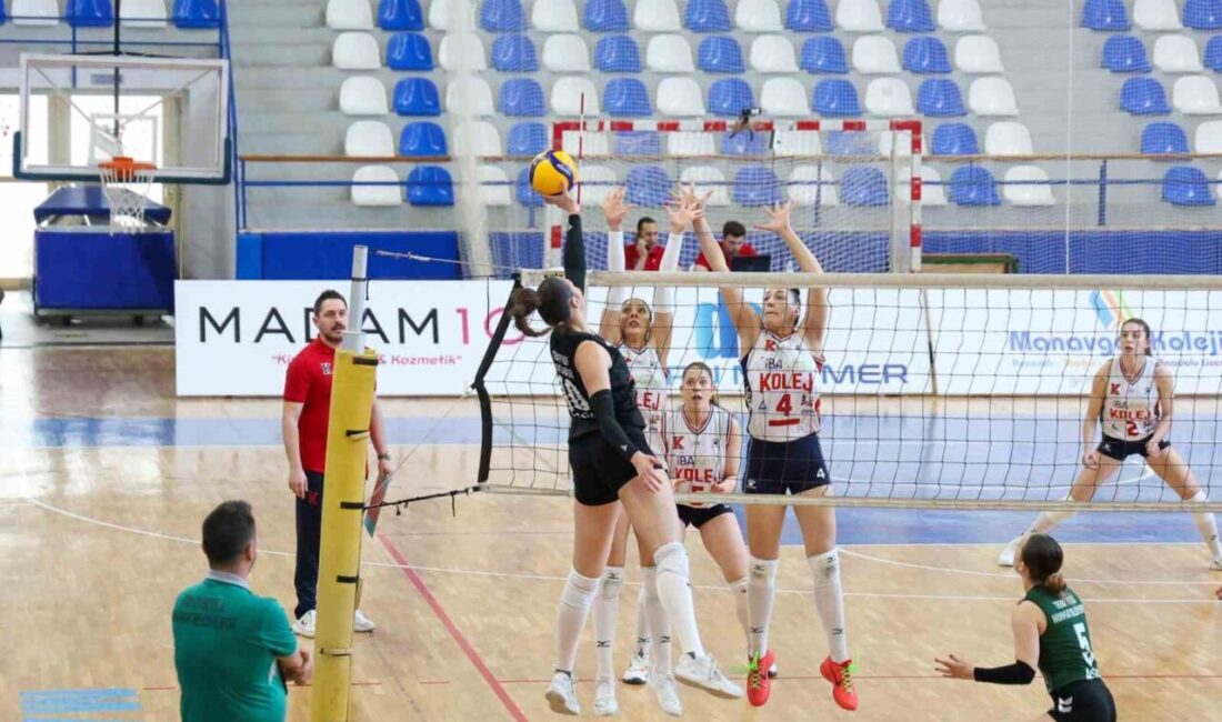 Kadınlar Voleybol 1. Ligi’nde mücadele eden Manavgat Belediyespor, sezonun son