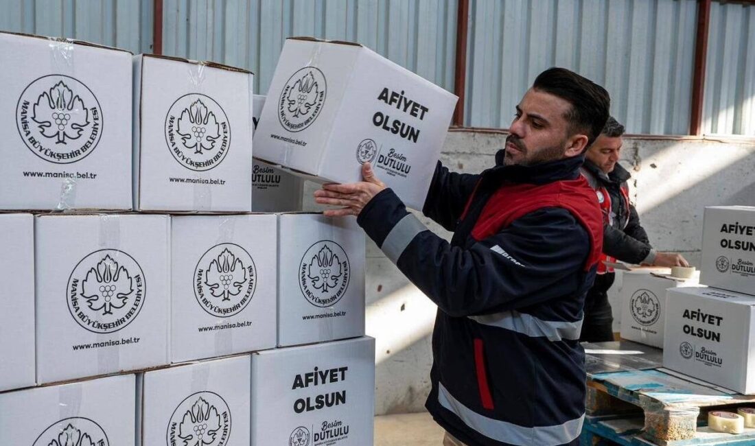 Manisa Büyükşehir Belediyesi, Ramazan ayının paylaşma ve dayanışma ruhunu kentin