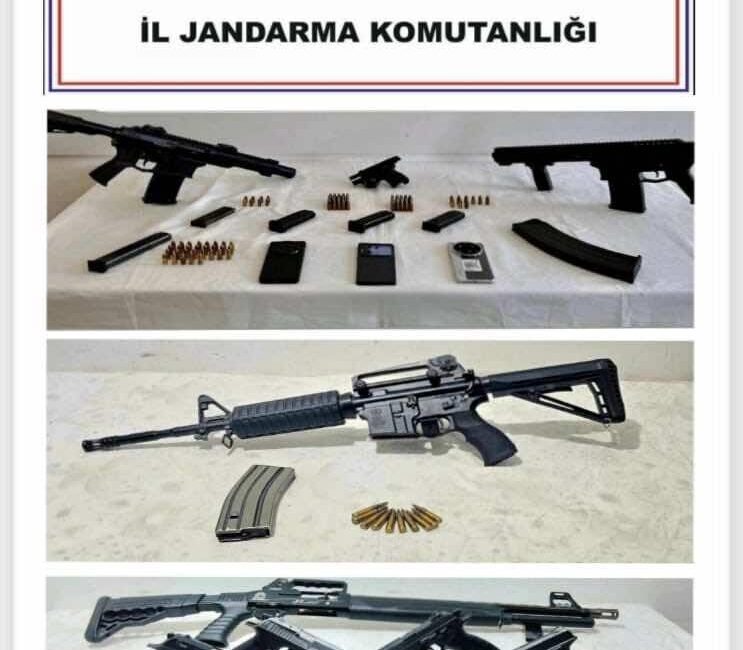 Mardin’de jandarma ekipleri, yasa dışı silah satışı yaptığı tespit edilen