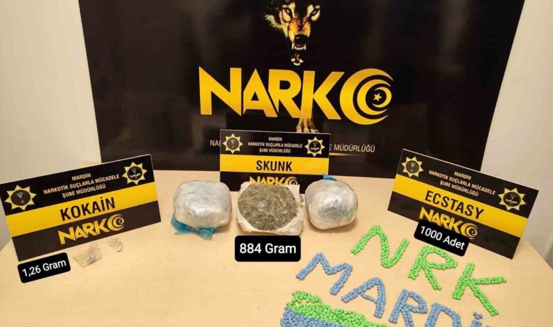 Mardin’in Artuklu ilçesinde düzenlenen uyuşturucu operasyonunda 4 şüpheli yakalandı. İl