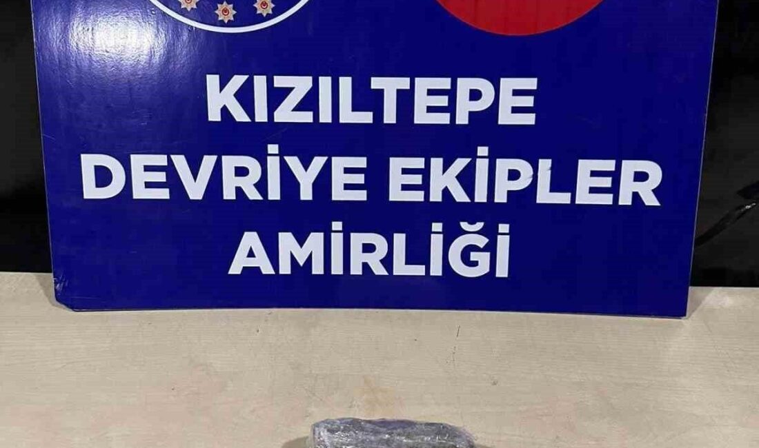 Mardin’in Kızıltepe ilçesinde ele geçirilen uyuşturucuyla ilgili 3 şüpheli hakkında