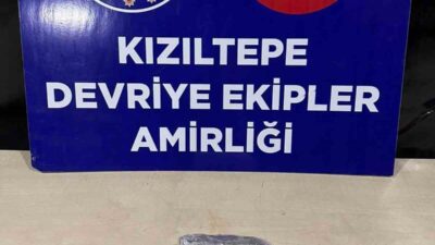 Mardin’in Kızıltepe ilçesinde ele geçirilen uyuşturucuyla ilgili 3 şüpheli hakkında