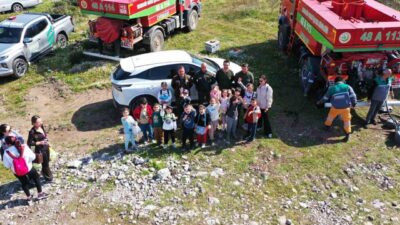 Muğla’nın Marmaris ilçesinde büyük orman yangınlarının ardından başlatılan ağaçlandırma çalışmaları