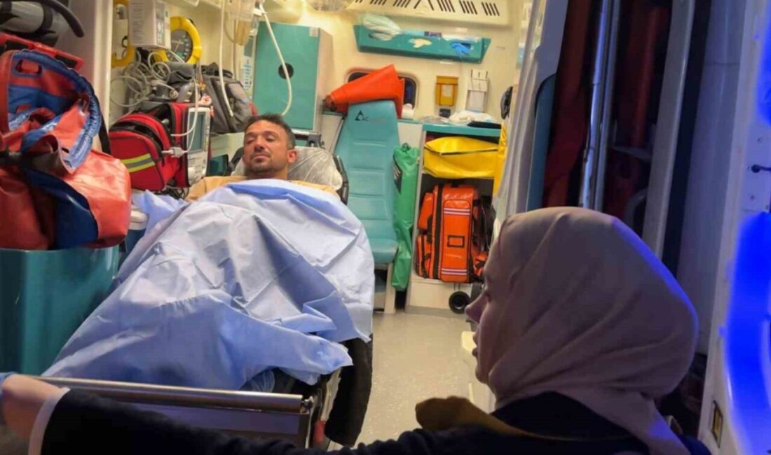 Aksaray’da iddiaya göre yüzü maskeli bir kişi tarafından bıçaklanan şahıs