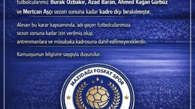 Mardin temsilcisi Mazıdağı Fosfat Spor Kulübü, 2025-2026 sezonu kapsamında takım