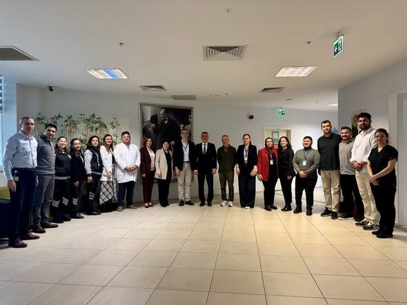 Muğla Eğitim ve Araştırma Hastanesi personeli, Ramazan Bayramı dolayısıyla düzenlenen