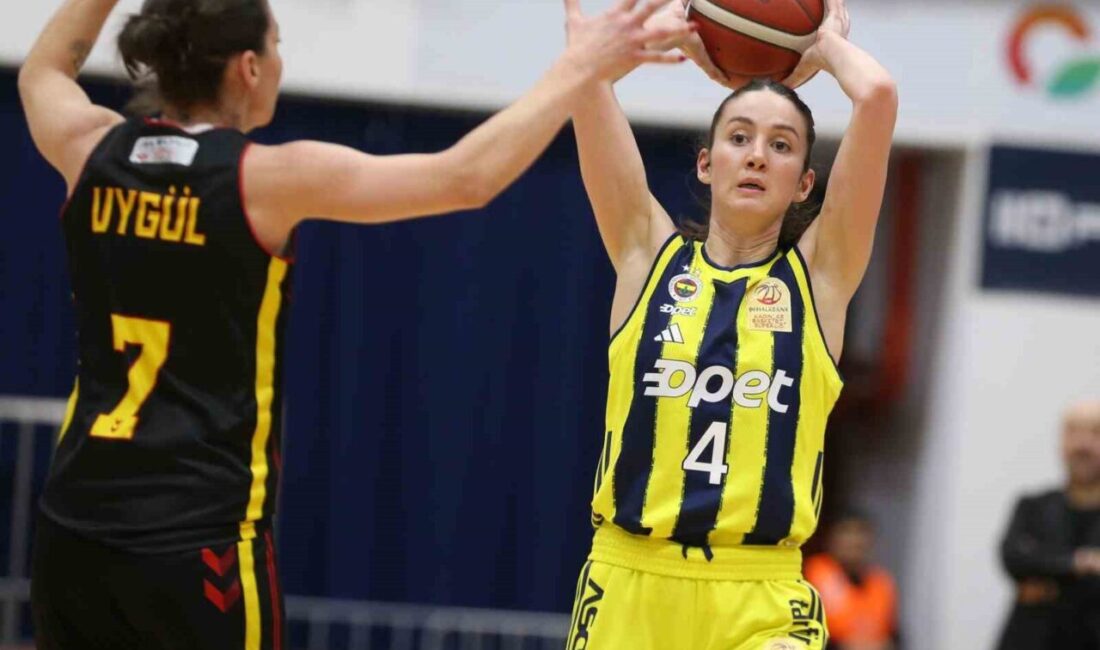 Kadınlar Basketbol Süper Ligi çeyrek final ilk maçında Melikgazi Kayseri