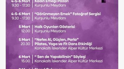 Menteşe Belediyesi, 8 Mart Dünya Kadınlar Günü kapsamında ilçede hafta