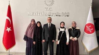 Mersin Mezitli’de Kur’an kurslarında eğitim gören 4 öğrenci, hafızlıklarını 6