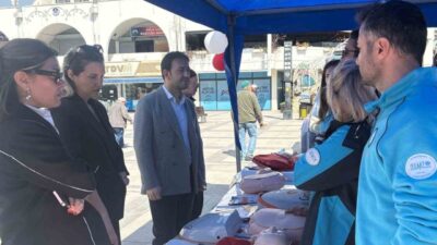 Mersin İl Sağlık Müdürlüğü ekipleri, Ramazan ayı kapsamında vatandaşların sağlık