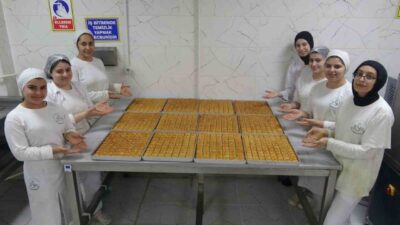 Türkiye’nin baklava üretimi yapan tek okulu olan Gaziantep’teki Hacı Muzaffer