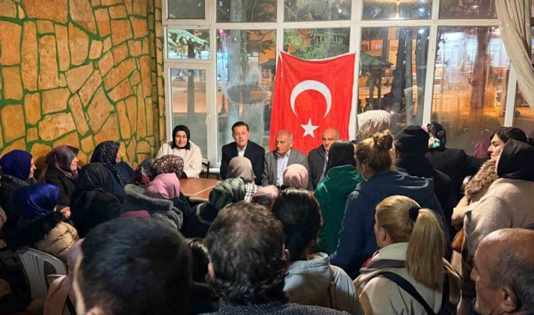 Han İlçesi’nde bir dizi programa katılan AK Parti Eskişehir Milletvekili