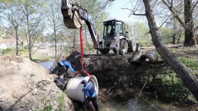 Muğla Büyükşehir Belediyesi, Köyceğiz’de aşırı yağışlar nedeniyle yaşanan sel felaketinden