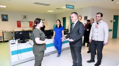 Muğla Valisi Dr. İdris Akbıyık, Muğla Eğitim ve Araştırma Hastanesi’ni