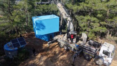 MUSKİ Genel Müdürlüğü, il genelinde yürüttüğü içme suyu depoları yenileme