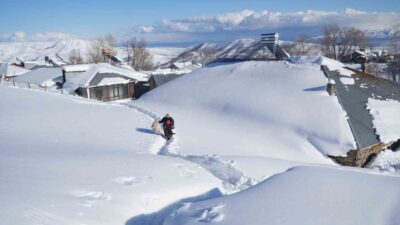 Muş’ta kış mevsimi boyunca etkili olan yoğun kar yağışı nedeniyle