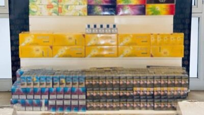 Muş’ta polis ekiplerince 4 iş yerinde yapılan aramada 2 bin