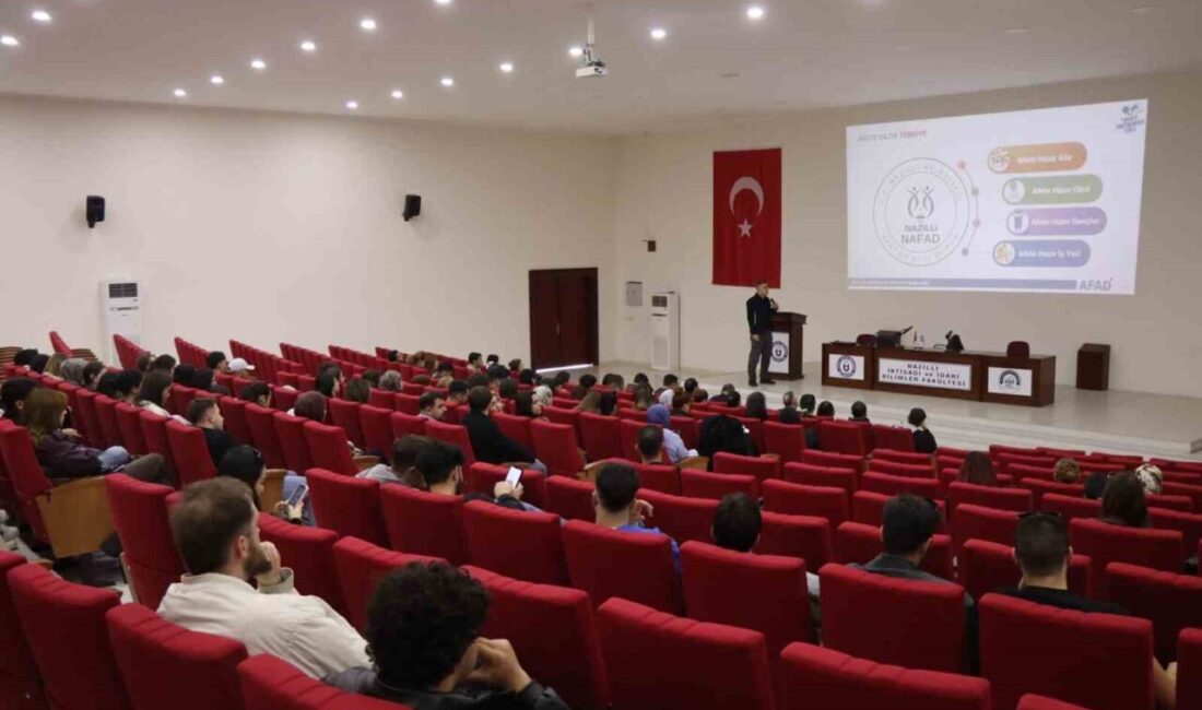 Nazilli Belediyesi Afet ve Acil Durum Birimi(NAFAD), Deprem Haftası kapsamında