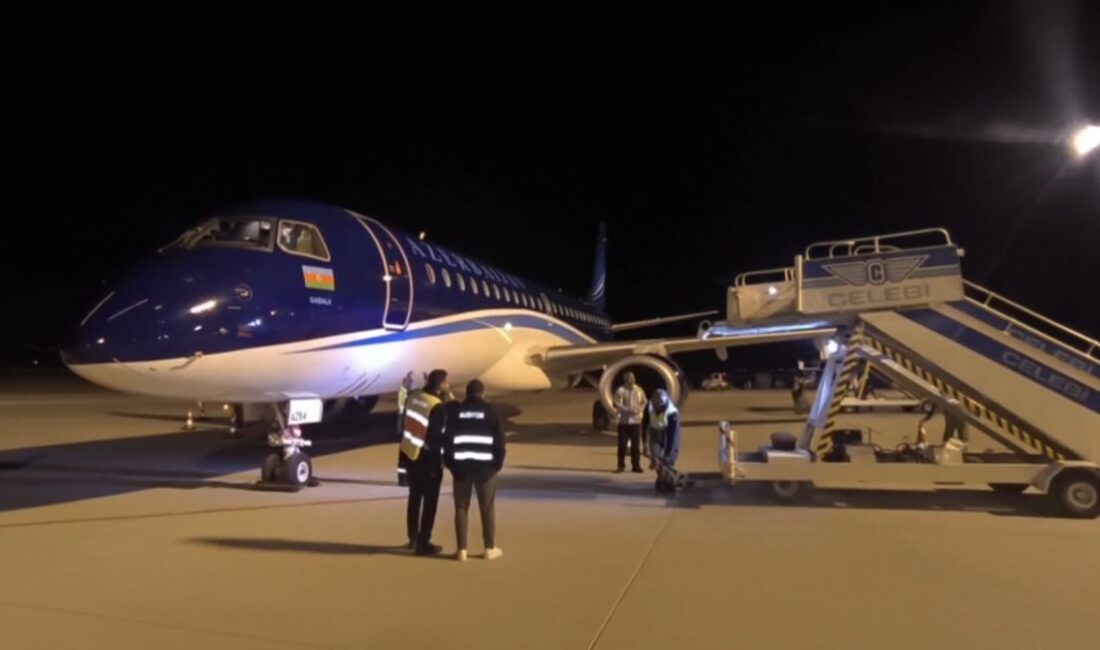 Dron saldırısının ardından geçici süreyle kapatılan Nahçıvan Uluslararası Havalimanı’nda onarım