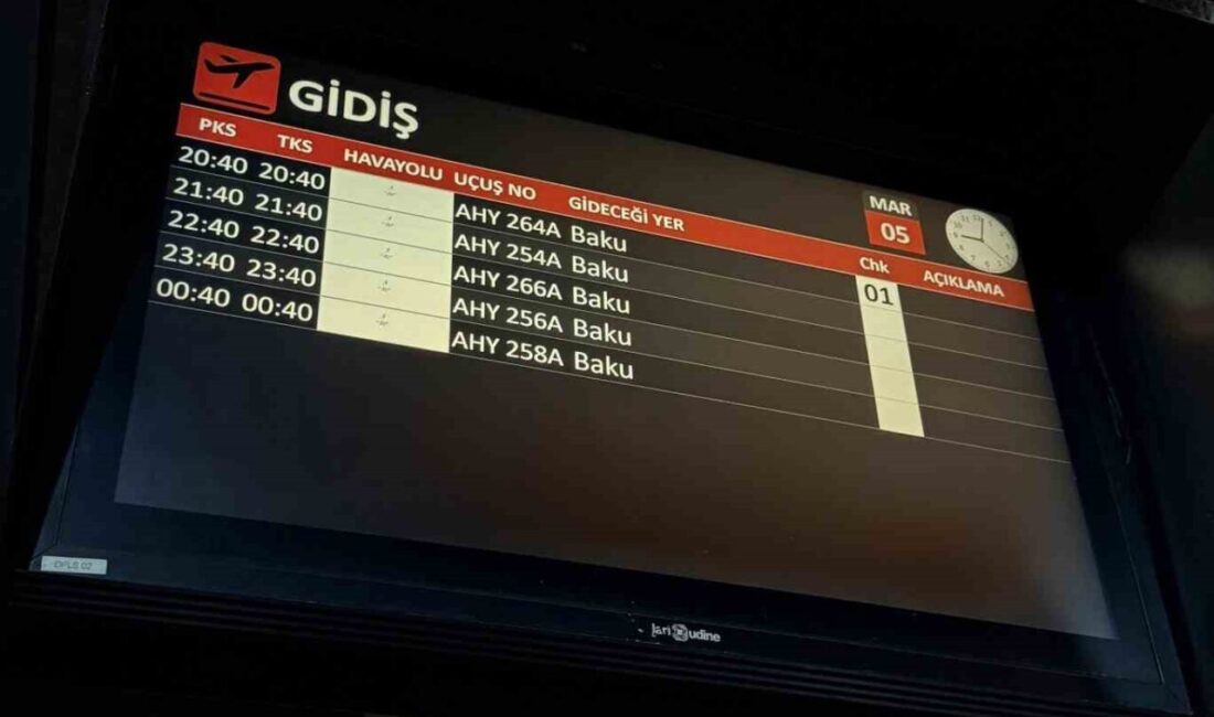 Nahçıvan havalimanına saldırı sonrası Bakü–Nahçıvan uçak seferleri Iğdır’a yönlendirildi Azerbaycan’a