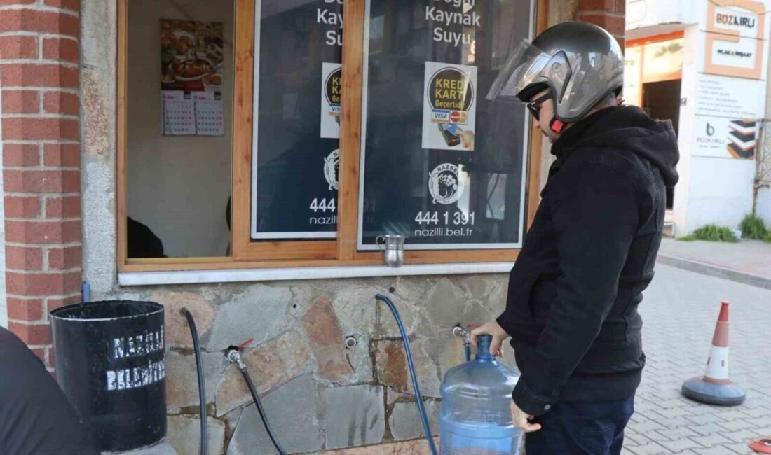 Nazilli Belediyesi, Fen İşleri Müdürlüğü ekipleri Koca Cami bölgesindeki yaklaşık