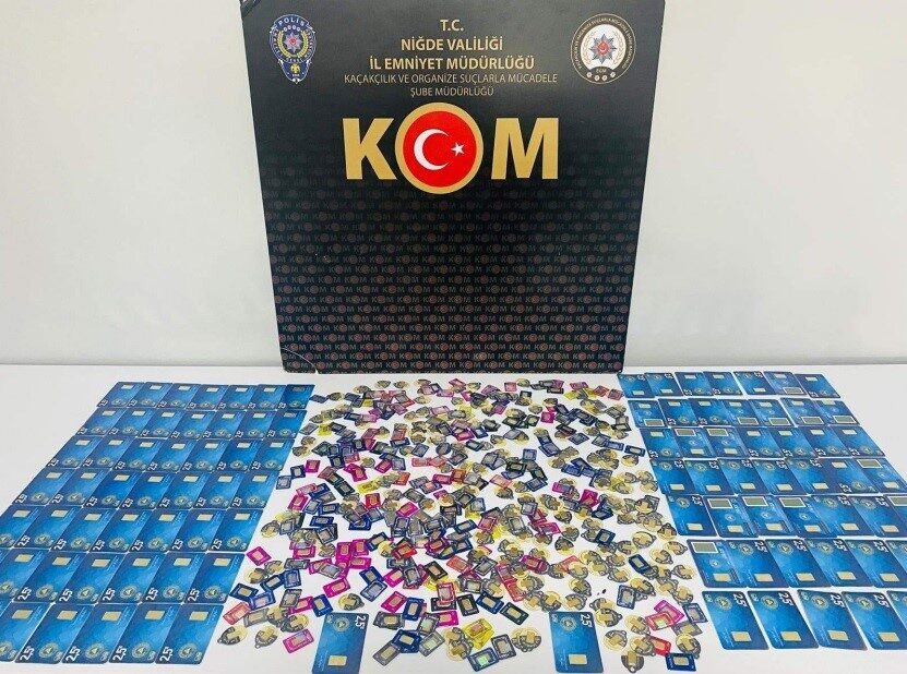 Niğde Cumhuriyet Başsavcılığı koordinesinde İl Emniyet Müdürlüğü, Kaçakçılık ve Organize