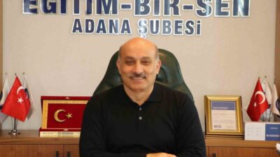 Eğitim-Bir-Sen Adana Şube Başkanı Mustafa Sarıgeçili, norm kadro fazlası öğretmenlerin