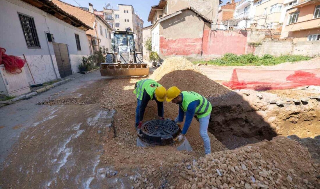 İzmir Büyükşehir Belediyesi İZSU Genel Müdürlüğü, Ödemiş’te yağmur suyu yönetiminden