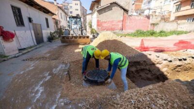 İzmir Büyükşehir Belediyesi İZSU Genel Müdürlüğü, Ödemiş’te yağmur suyu yönetiminden