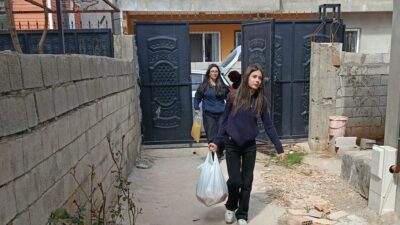 Adıyaman’ın Kahta ilçesinde Mesut Ekni Anadolu Lisesi’nde öğrencilerde yardımlaşma ve