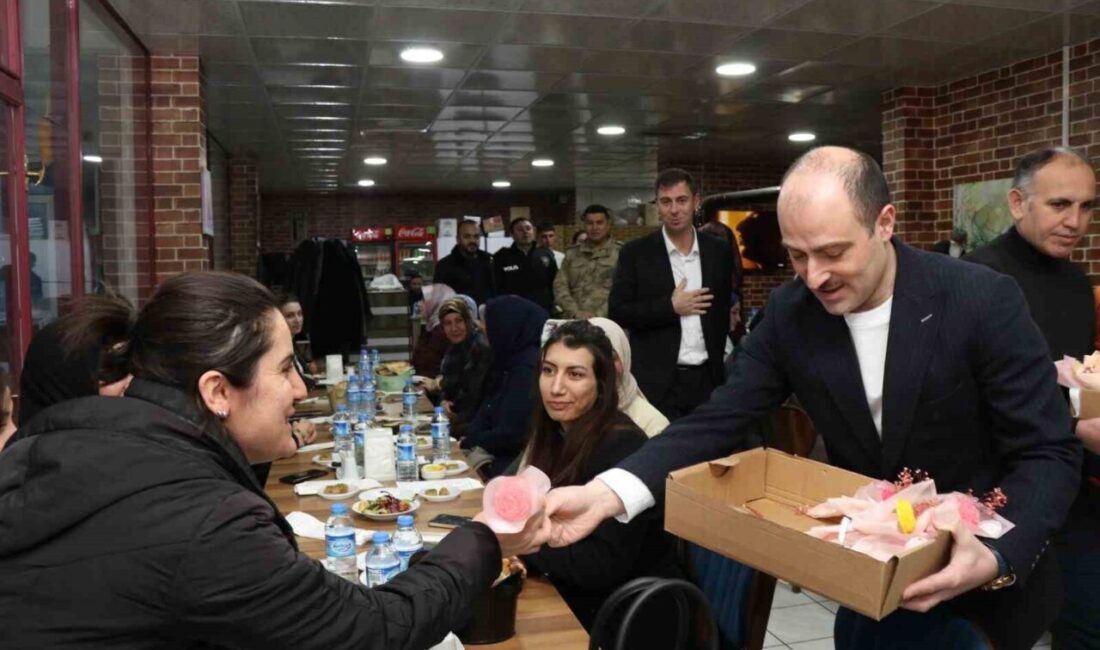 Erzurum’un Oltu ilçesinde, Dünya Kadınlar Günü dolayısıyla anlamlı bir iftar