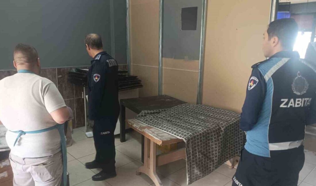 Onikişubat Belediyesi Zabıta ekipleri, Ramazan ayı dolayısıyla kasap, market ve