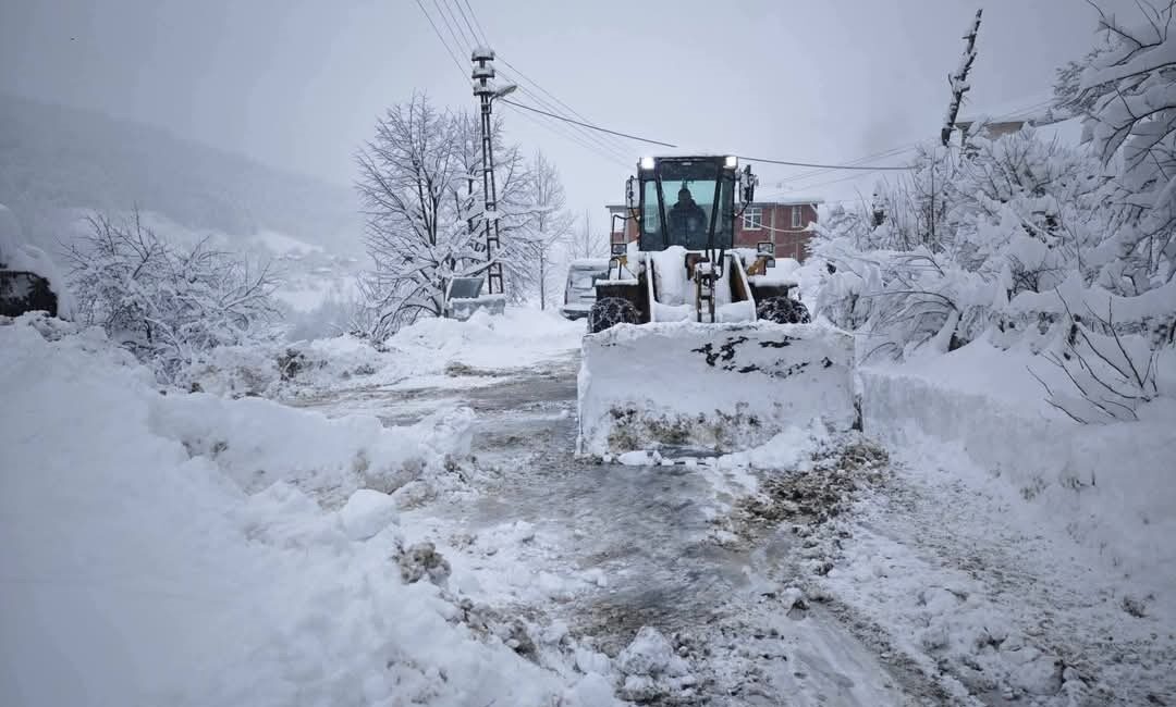 Ordu Valiliği, kar yağışı ve buzlanma nedeniyle 4 ilçenin tamamında,