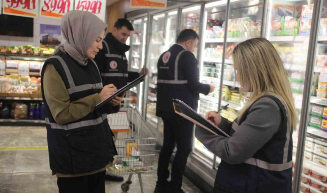 Ordu’da, Ticaret İl Müdürlüğü ekipleri tarafından, Ramazan Bayramı öncesi gıda