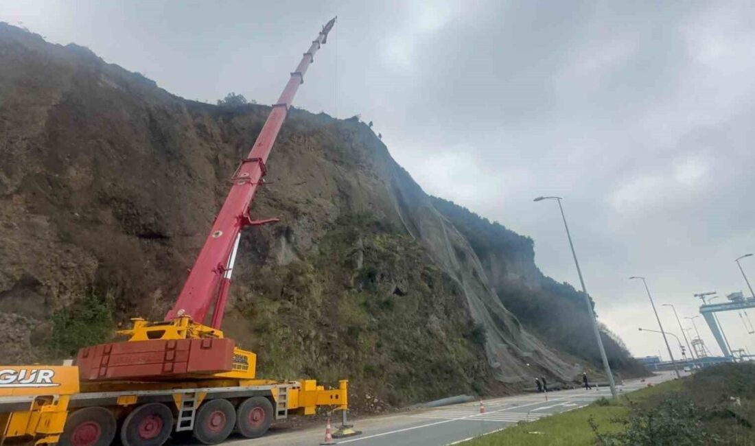 Zonguldak’ın Alaplı ile Ereğli ilçeleri arasındaki karayolunda trafik güvenliğini tehdit
