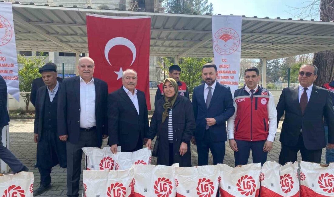 Osmaniye’nin Düziçi ilçesinde 125 çiftçiye yüzde 50 hibeli ayçiçeği tohumu