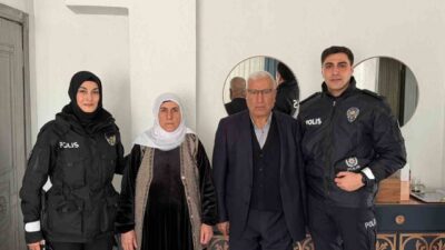 Van’ın Özalp ilçesinde Ramazan Bayramı dolayısıyla şehit yakınları ve gaziler