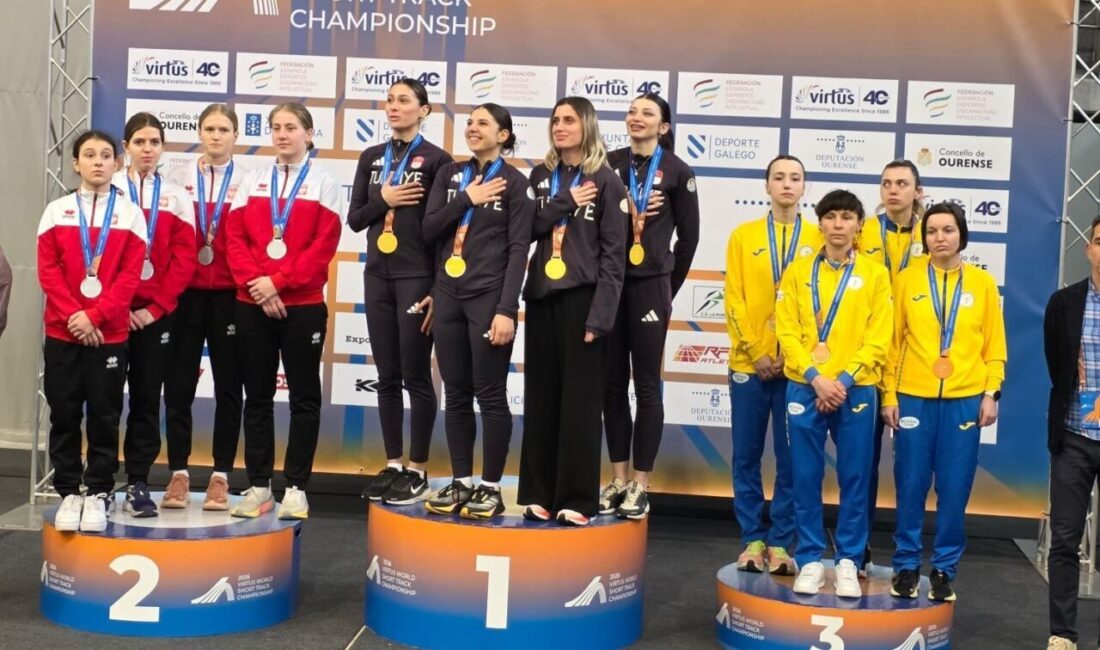 VIRTUS Para Atletizm Dünya Salon Şampiyonası’nda milli takım 4×200 metre