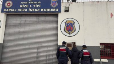 Rize İl Jandarma Komutanlığı tarafından aranan şahısların yakalanmasına yönelik yürütülen