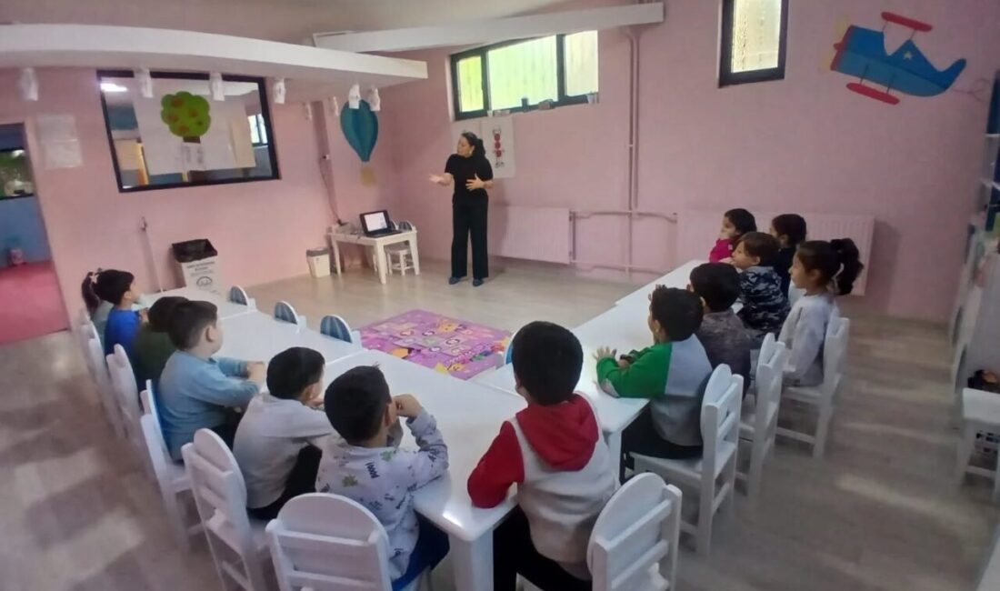 Aydın’ın Söke ilçesinde 4-6 yaş Kur’an kursu öğrencilerine yönelik hijyen