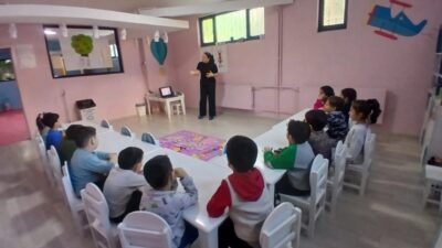 Aydın’ın Söke ilçesinde 4-6 yaş Kur’an kursu öğrencilerine yönelik hijyen